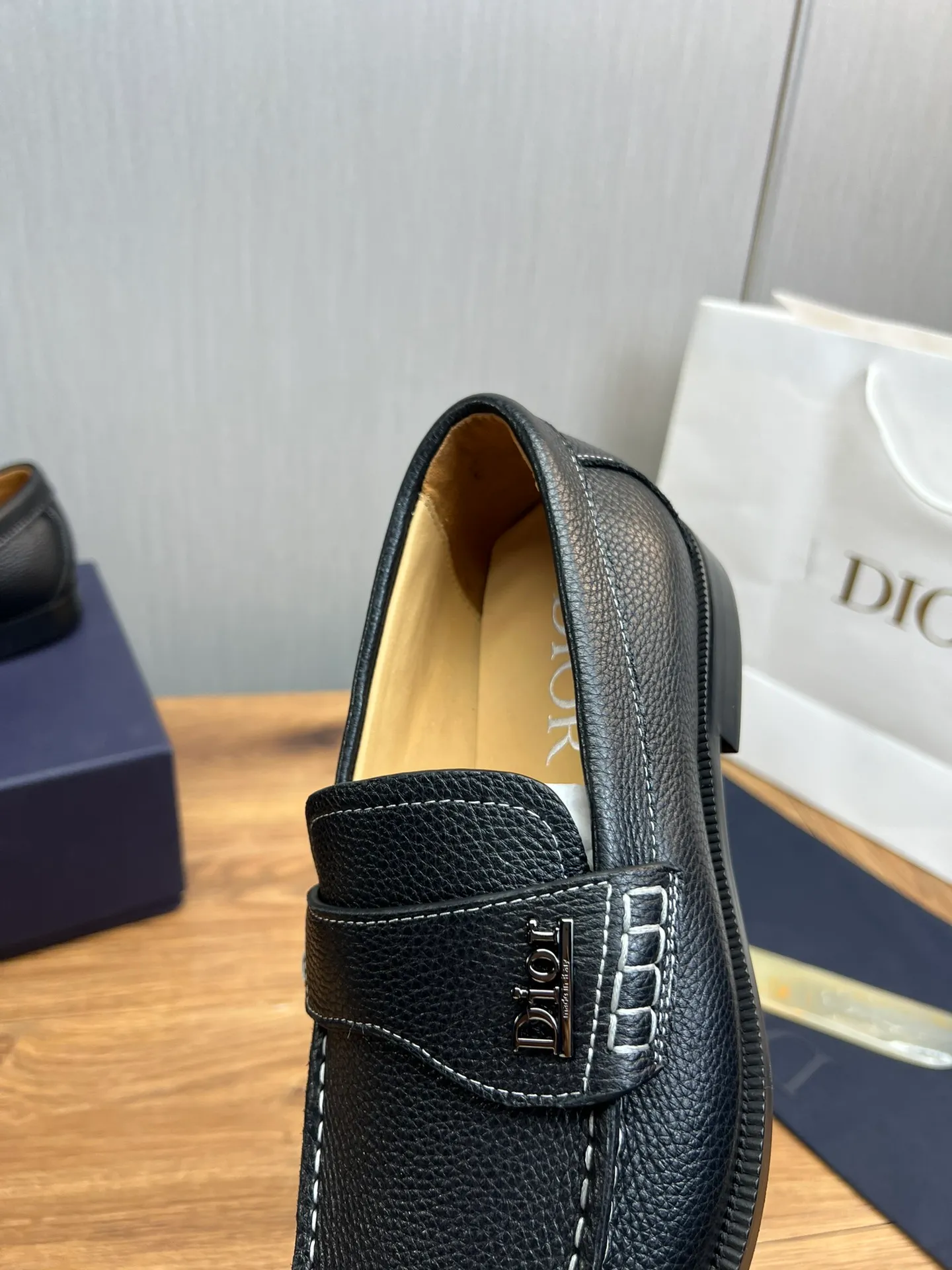Men's men's shoes💰560💰 Dior men's business casual leather shoes👞all use imported original brand leather, just to create a more comfortable wearing experience, upper: original cowhide➕imported sheepskin lining, original non-slip and wear-resistant rubber outsole✔️36-45 (38.45 non-returnable)